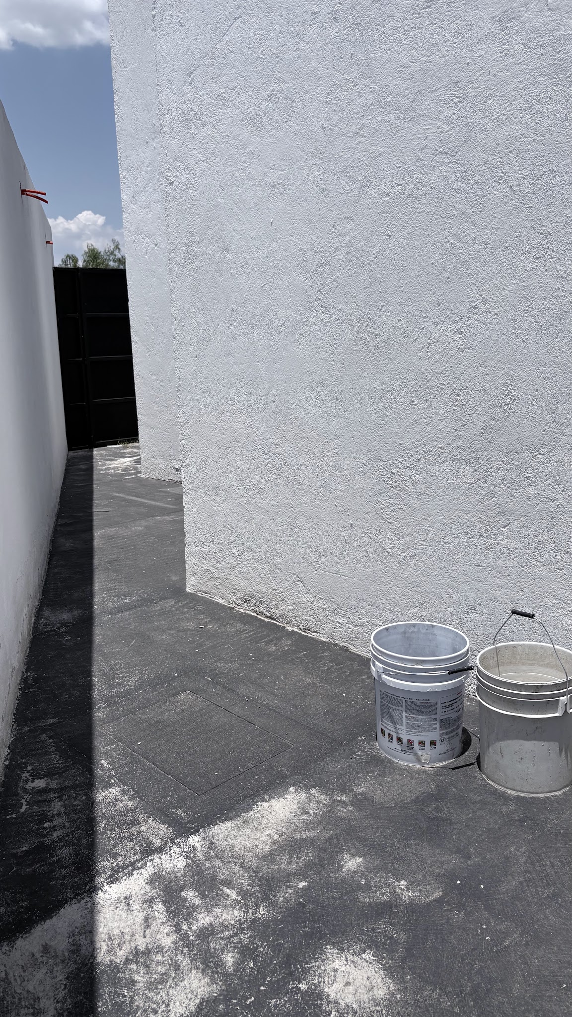 Detalle de construccion residencial